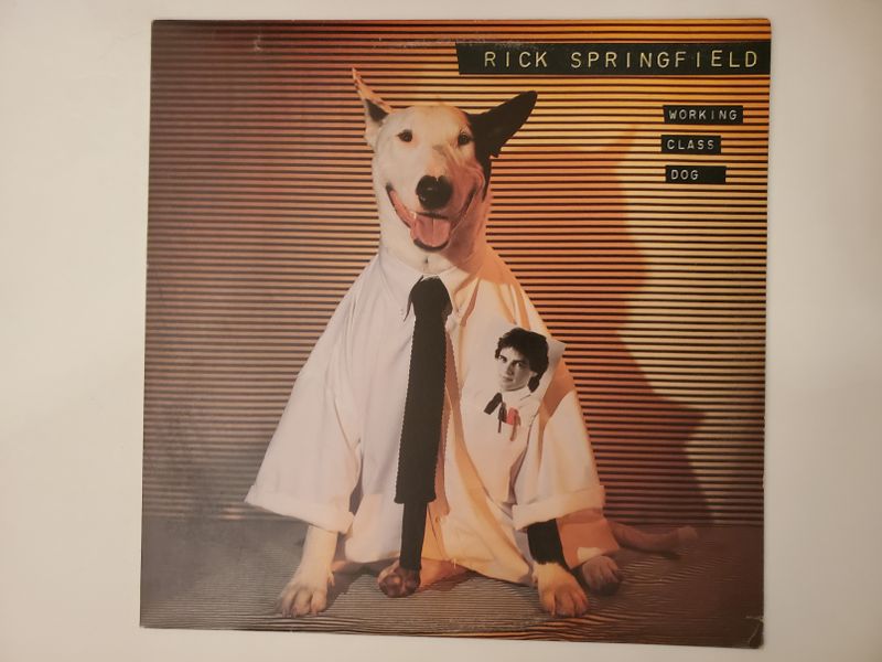 Rick Springfield Working Class Dog vinyl record